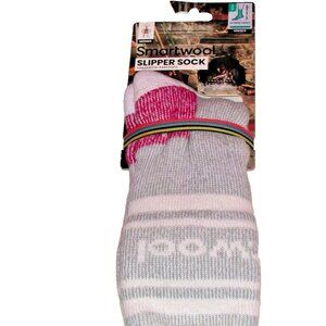 SmartWool Maximum Cushion Tall Crew Unisex Slipper Socks Womens SM - Medium Gray